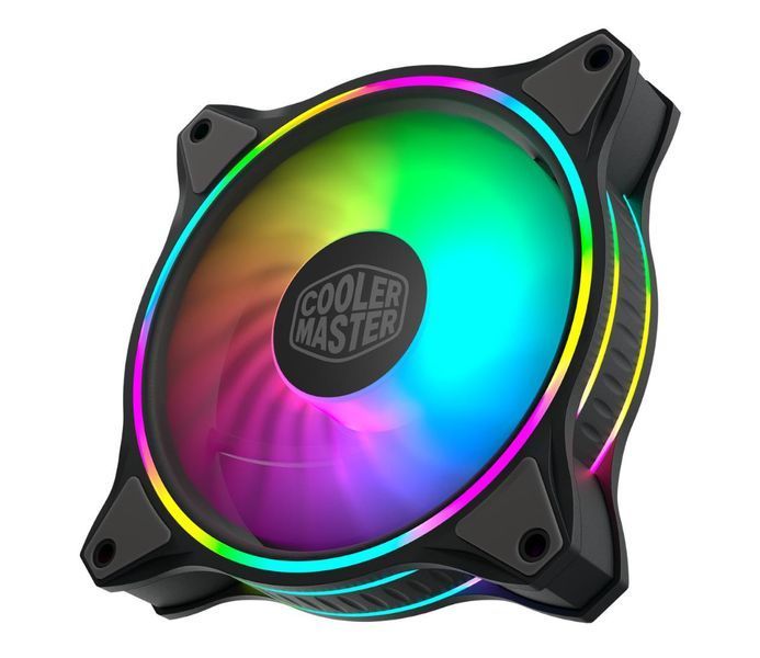 Вентилятор Cooler Master MasterFan MF120 Halo 3in1 ARGB Sync+Wired ARGB Controller (MFL-B2DN-183PA-R1) 1358191 фото