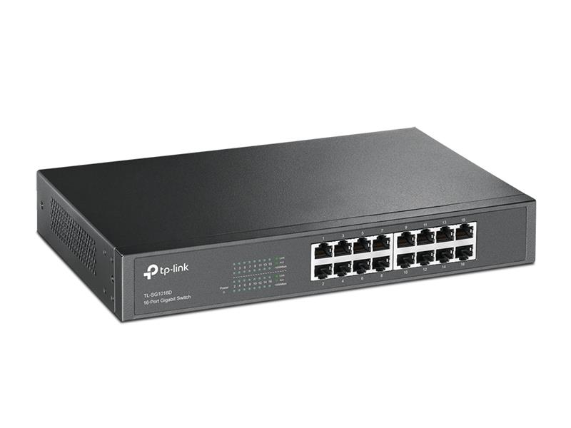 фото Коммутатор неуправляемый TP-Link TL-SG1016D 1