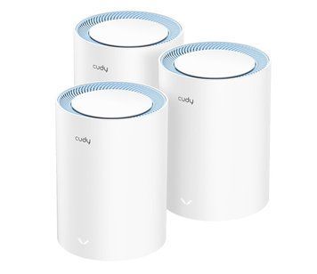 Бездротовий Маршрутизатор (Роутер) Cudy System WiFi Mesh M1200 (3-Pack) 1353184 фото