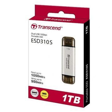 SSD накопитель Transcend ESD310 1 TB Silver (TS1TESD310S) 1402043 фото
