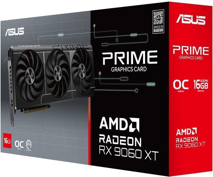 Відеокарта Asus PRIME-RX9060XT-O16G 1459090ua фото