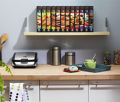 фото Мультимейкер (бутербродниця-вафельниця-гриль-кексниця) Tefal SW854D 2