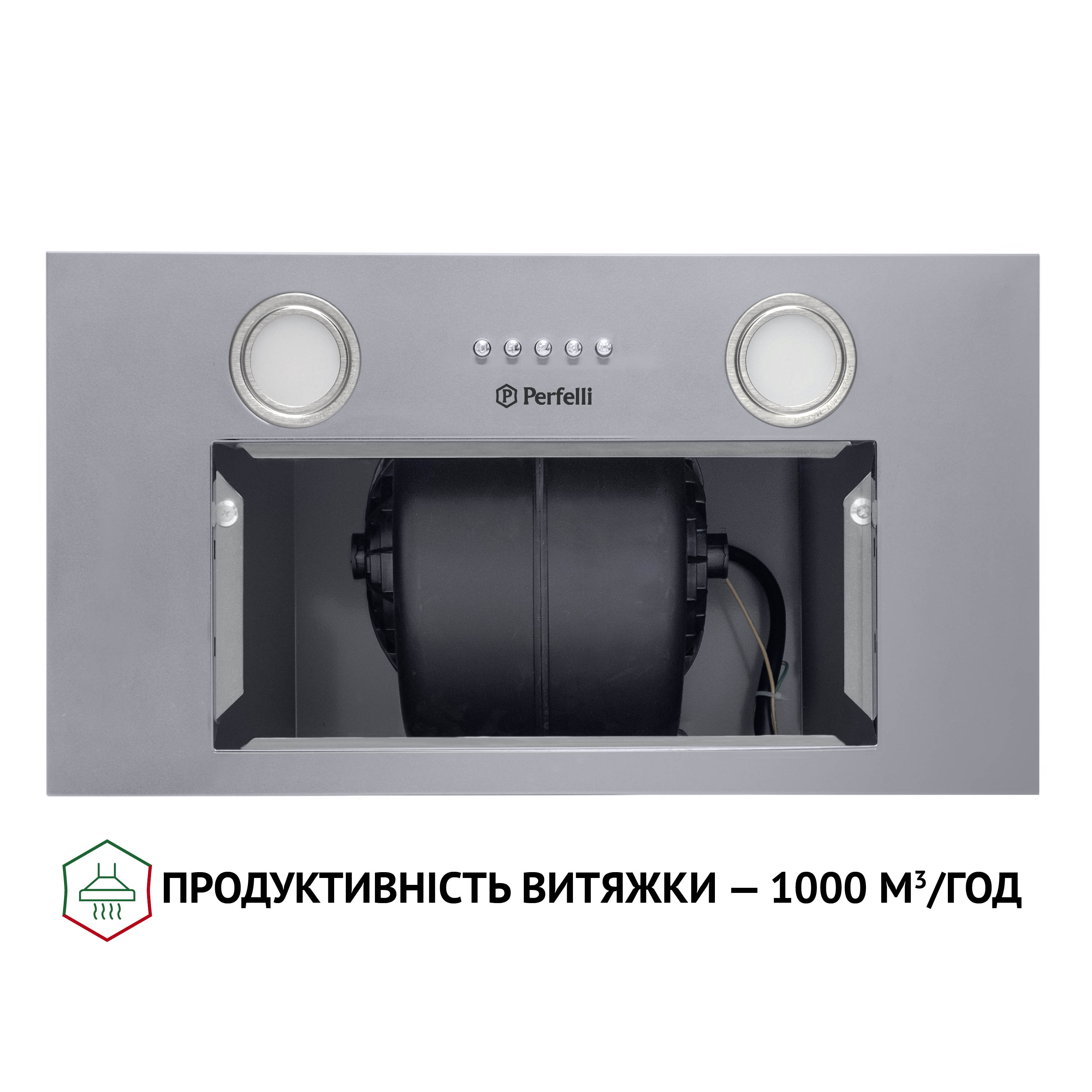 фото Витяжка вбудована Perfelli BI 5652 I 1000 LED 3