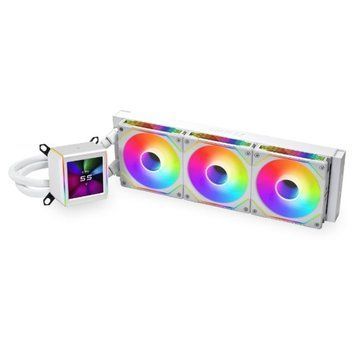 Водяное охлаждение Lian Li Galahad II LCD SL-INF 360 White (G89.GA2ALCD36INW.00) 1407837 фото
