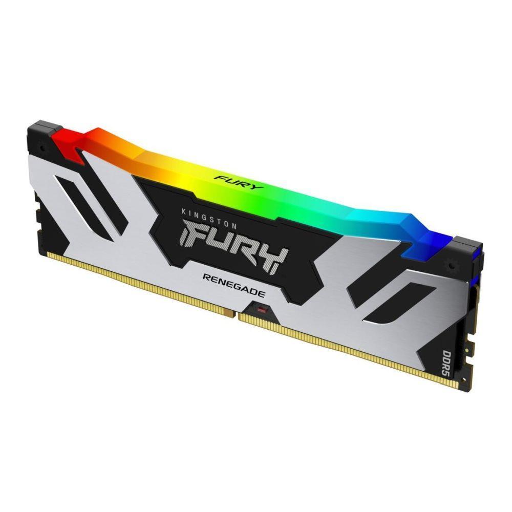 Фото Пам'ять для настільних комп'ютерів Kingston Fury 48 GB DDR5 6000 MHz Renegade RGB (KF560C32RSA-48)
