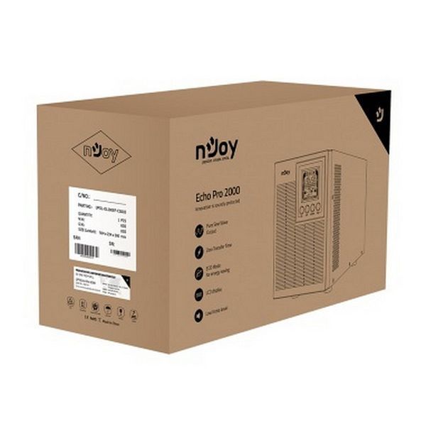 ДБЖ безперервної дії (Online) Njoy Echo Pro 2000 (UPOL-OL200EP-CG01B) 1440522ua фото