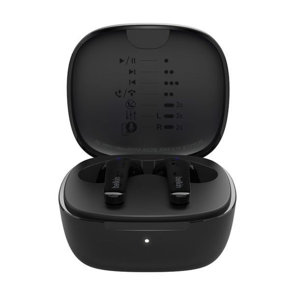 Навушники TWS Belkin Soundform Motion Black (AUC010BTBK) 1351149 фото