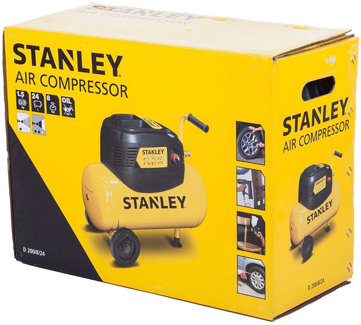фото Компресор повітряний Stanley D 200/8/24 (B6CC304STN003) 2