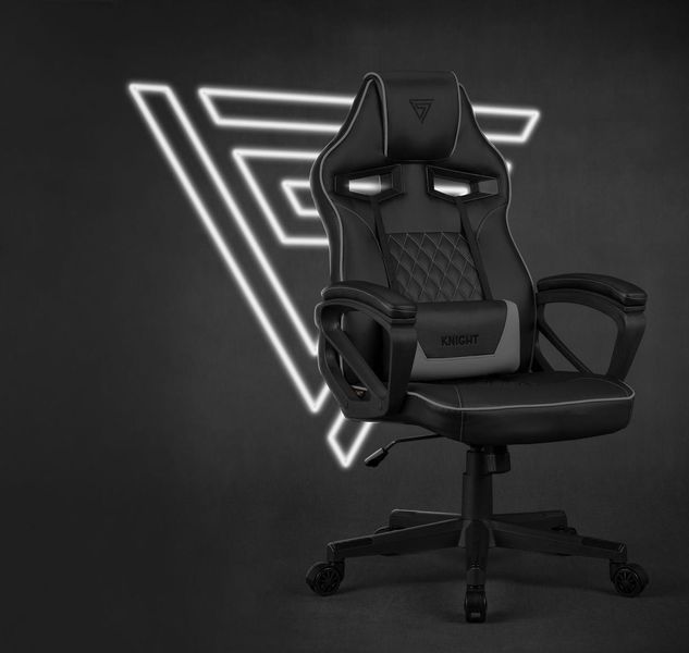 Компьютерное кресло для геймера Sense7 Knight black-gray 1373891 фото
