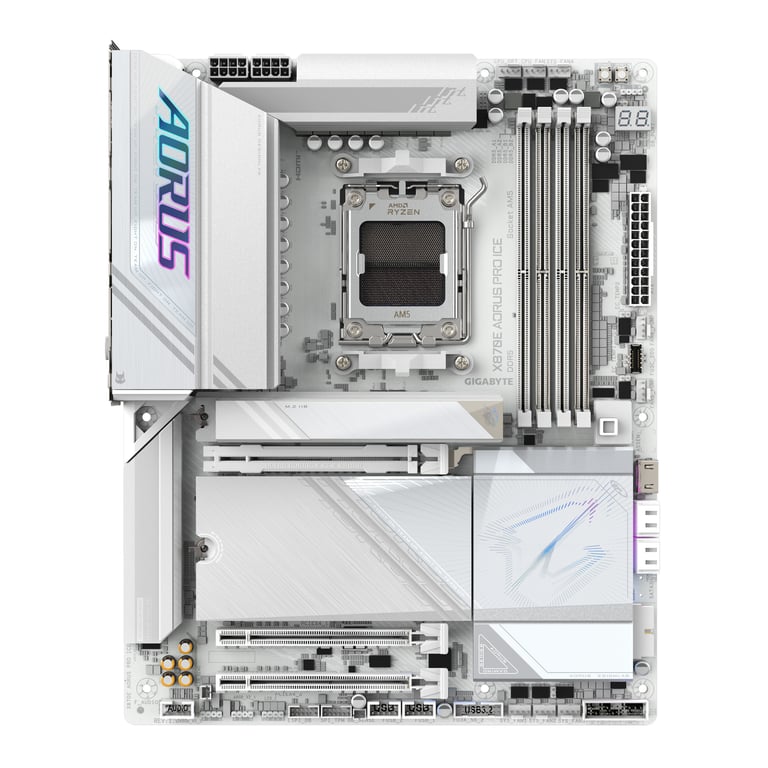 фото Материнская плата Gigabyte X870E Aorus Pro ICE 1