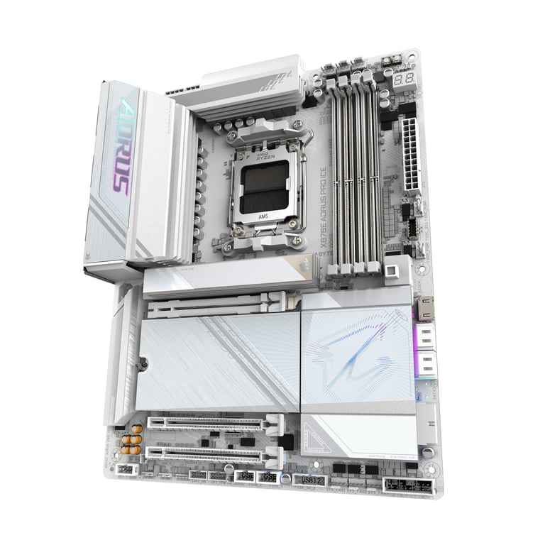 фото Материнская плата Gigabyte X870E Aorus Pro ICE 3