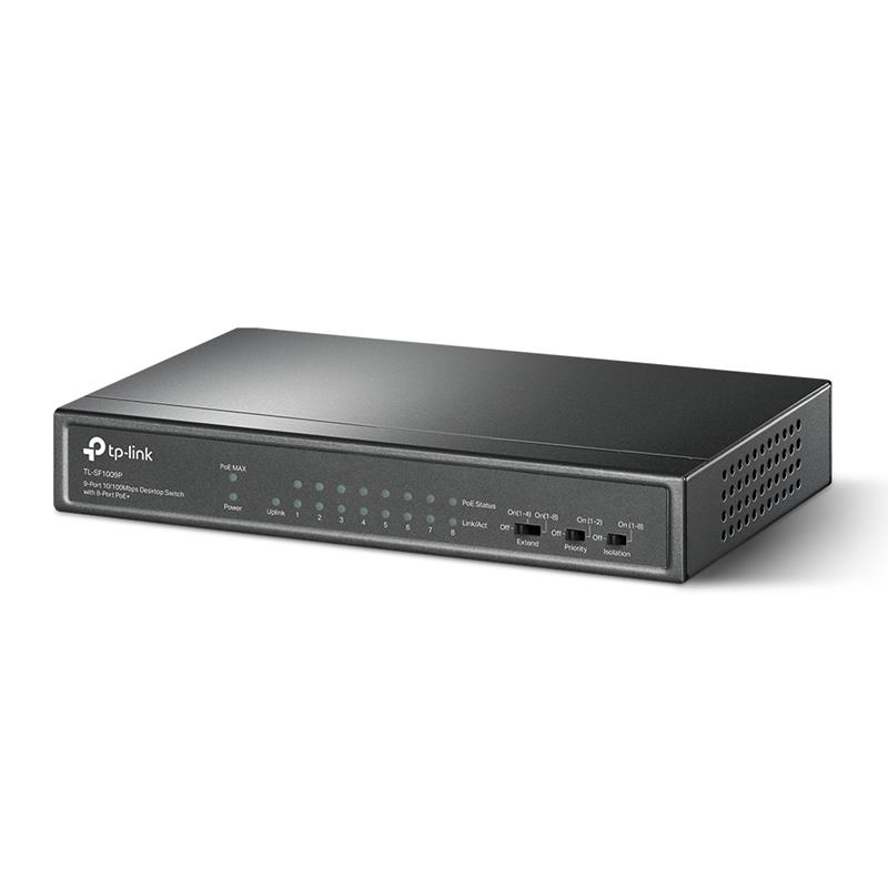 фото Комутатор некерований TP-Link TL-SF1009P 1