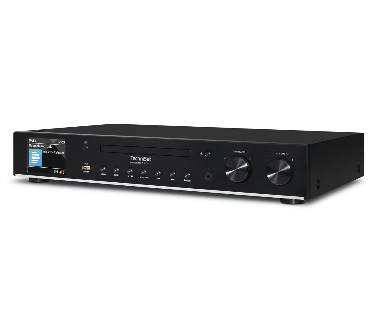 фото Радіоприймач TechniSat Digitradio 143 CD V3 Black 1