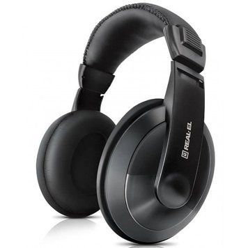 Наушники без микрофона Real-El GD-750V Black/Silver 1481778ua фото