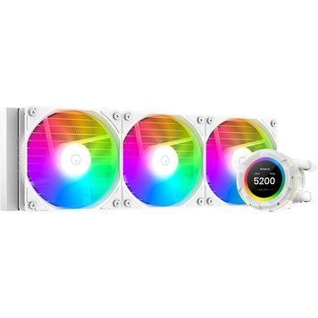 Водяне охолодження ID-Cooling Space LCD SL360 XE White 1480768ua фото