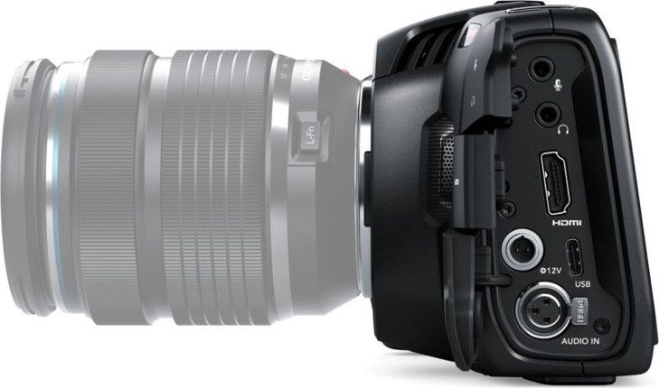 Фото Відеокамера Blackmagic Design Pocket Cinema Camera 4K (CINECAMPOCHDMFT4K)