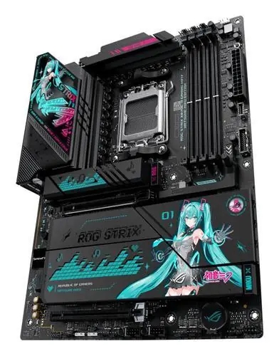 фото Материнская плата Asus ROG Strix X870E-H Gaming WIFI7 Hatsune Miku 1
