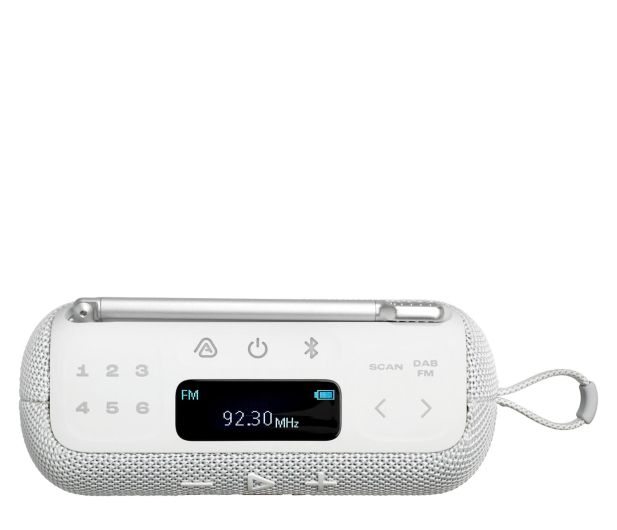 фото Портативний радіоприймач JBL Tuner 3 White (JBLTUNER3WHT) 3