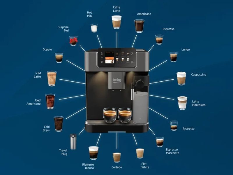 Кавомашина автоматична Beko CaffeExperto CEG7348DX 1346648 фото