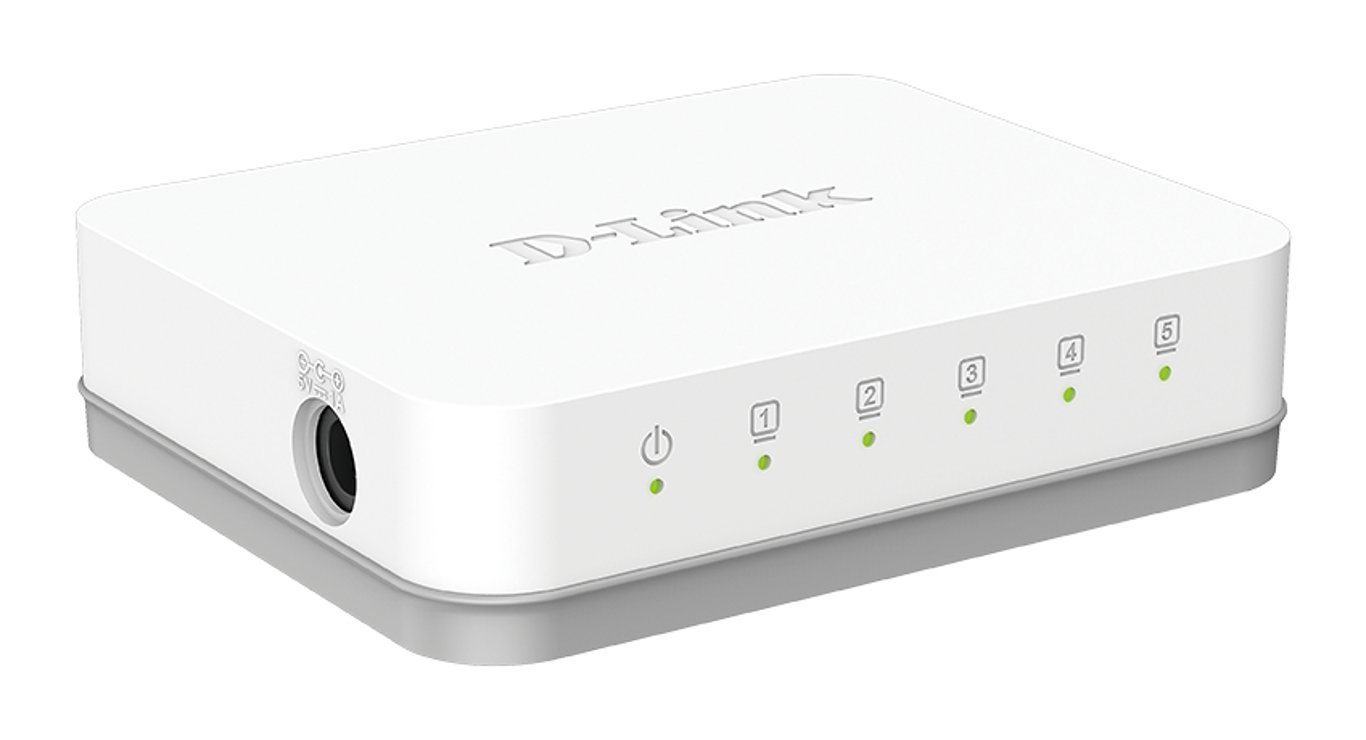 Фото Комутатор некерований D-Link GO-SW-5G/E