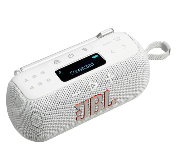 фото Портативний радіоприймач JBL Tuner 3 White (JBLTUNER3WHT) 2
