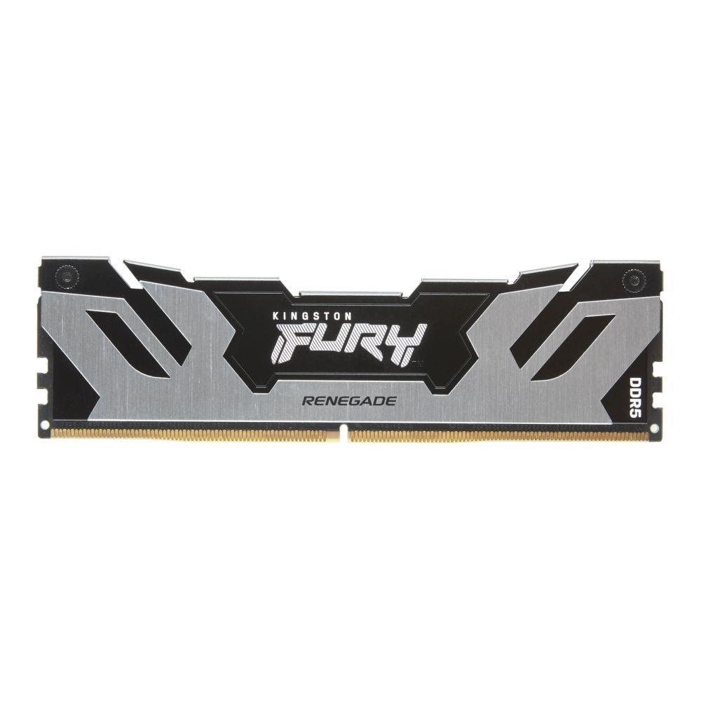 Фото Пам'ять для настільних комп'ютерів Kingston Fury 48 GB DDR5 6000 MHz Renegade Silver (KF560C32RS-48)
