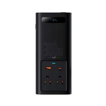 Перетворювач (інвертор) DC-AC Baseus IGBT Power Inverter 300W (110V US/JP) (CGNB010001) 1474528ua фото