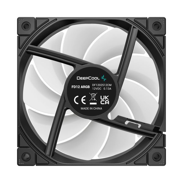 Вентилятор Deepcool FD12 ARGB Black 3-Pack (R-FD12-BKAPN3-G) 1440439ua фото