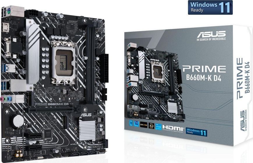 Материнская плата Asus Prime B660M-K D4 1357008 фото