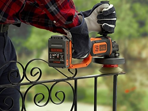 фото Болгарка (кутова шліфувальна) Black+Decker BCG720N 3
