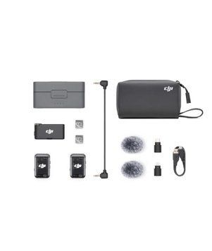 Мікрофонна радіосистема для смартфонів DJI Mic 2 Black (CP.RN.00000324.01) 1404763 фото