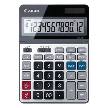 Калькулятор Canon TS-1200TSC Gray (2468C002) 1437716 фото