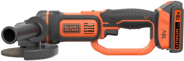фото Болгарка (кутова шліфувальна) Black+Decker BCG720N 1