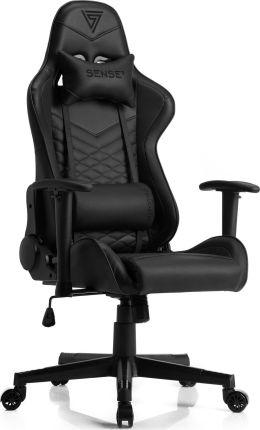 фото Компьютерное кресло для геймера Sense7 Spellcaster Black 1