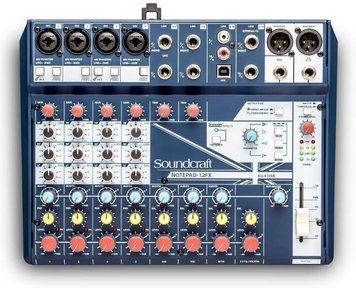 Мікшерний пульт Soundcraft Notepad-12FX (5085985) 1462373 фото