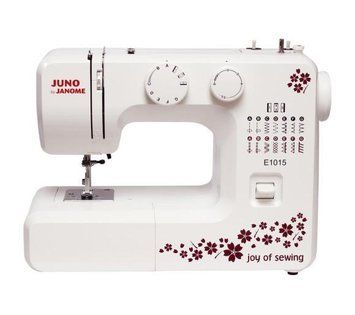 Швейная машинка электромеханическая Janome Juno E1015 White 1379640 фото