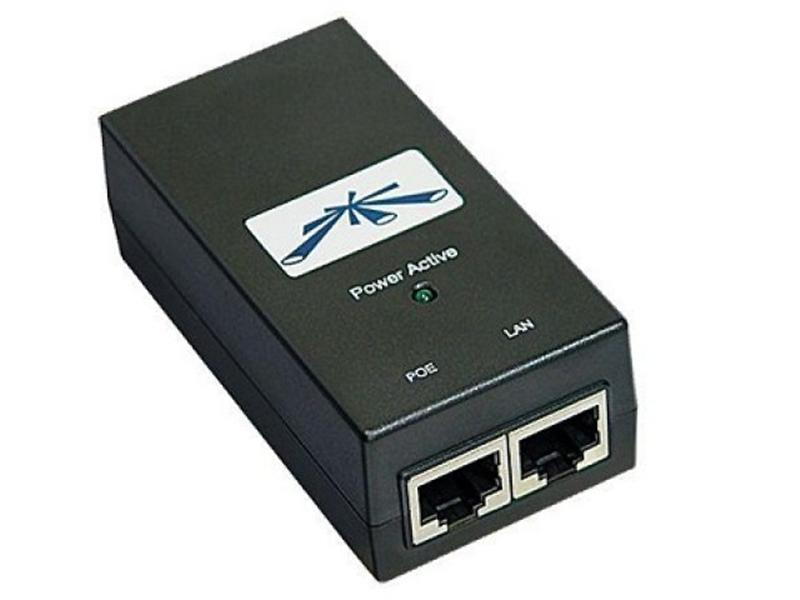 Фото PoE інжектор Ubiquiti POE-48-24W-G