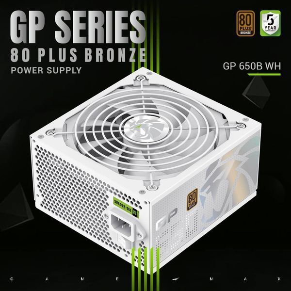 Блок живлення GameMax GP-650B WH 1474675ua фото