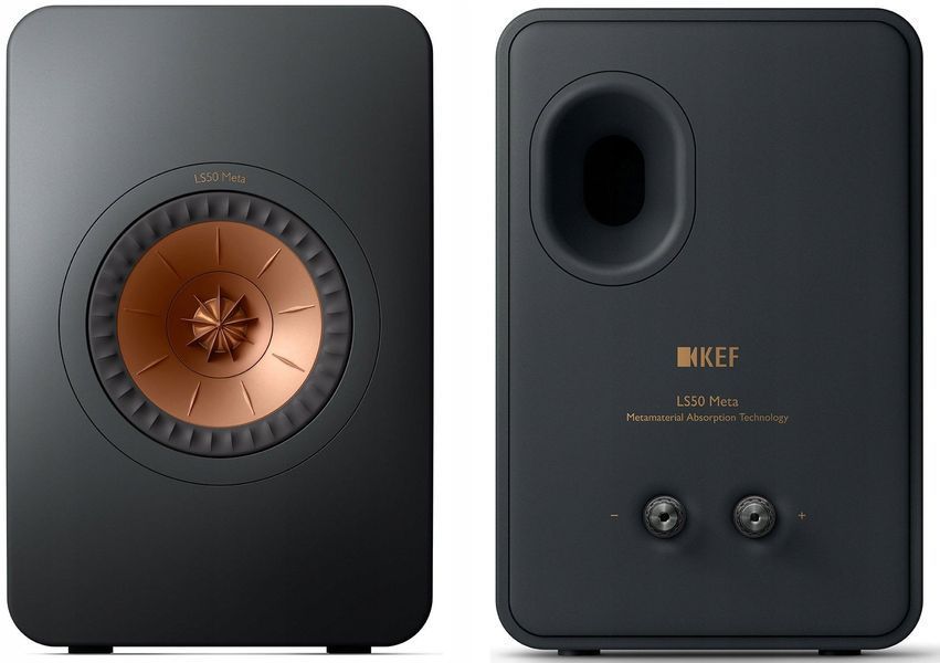 Фронтальні акустичні колонки Kef LS50 Meta Carbon Black 1454638 фото