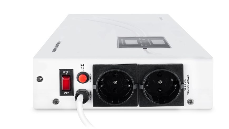 Стабилизатор напряжения Real-El STAB SLIM-2000 White (EL122400008) 1441040ua фото