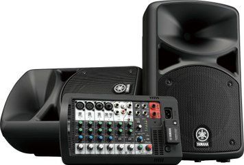 Звукопідсилювальний комплект (2 АС + мікшерний пульт) Yamaha Stagepas 400BT 1460633 фото