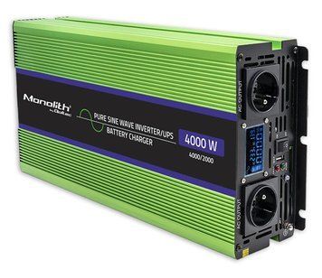 Перетворювач (інвертор) Qoltec UPS 12V 230V 2000W/4000W (51943) 1388227 фото