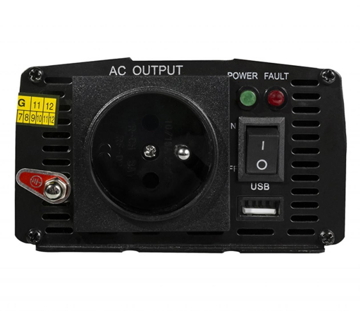 Фото Перетворювач DC-AC Green Cell INV14 24V/230V 300/600W