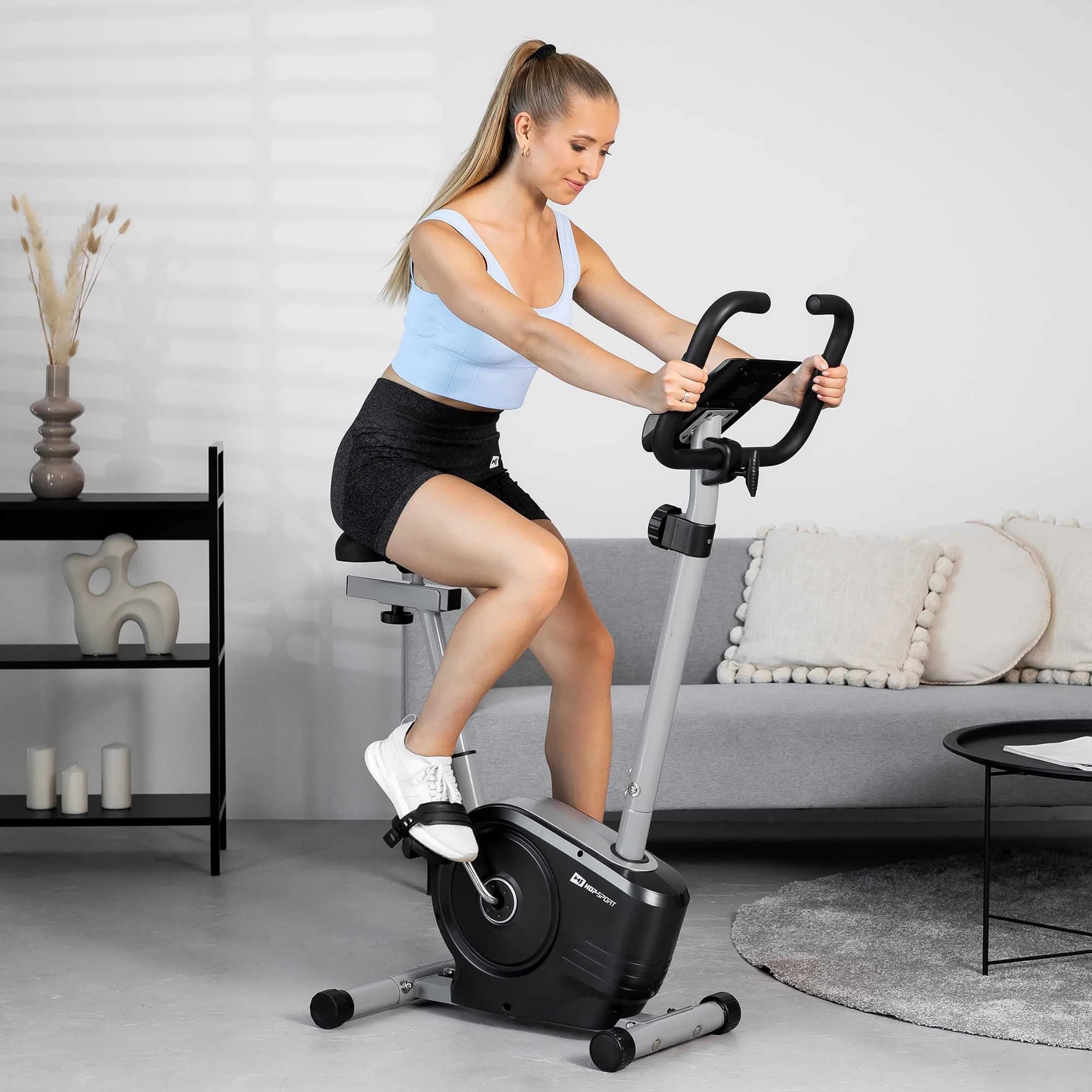 фото Велотренажер магнитный Hop-Sport HS-2050H Sonic Silver 1