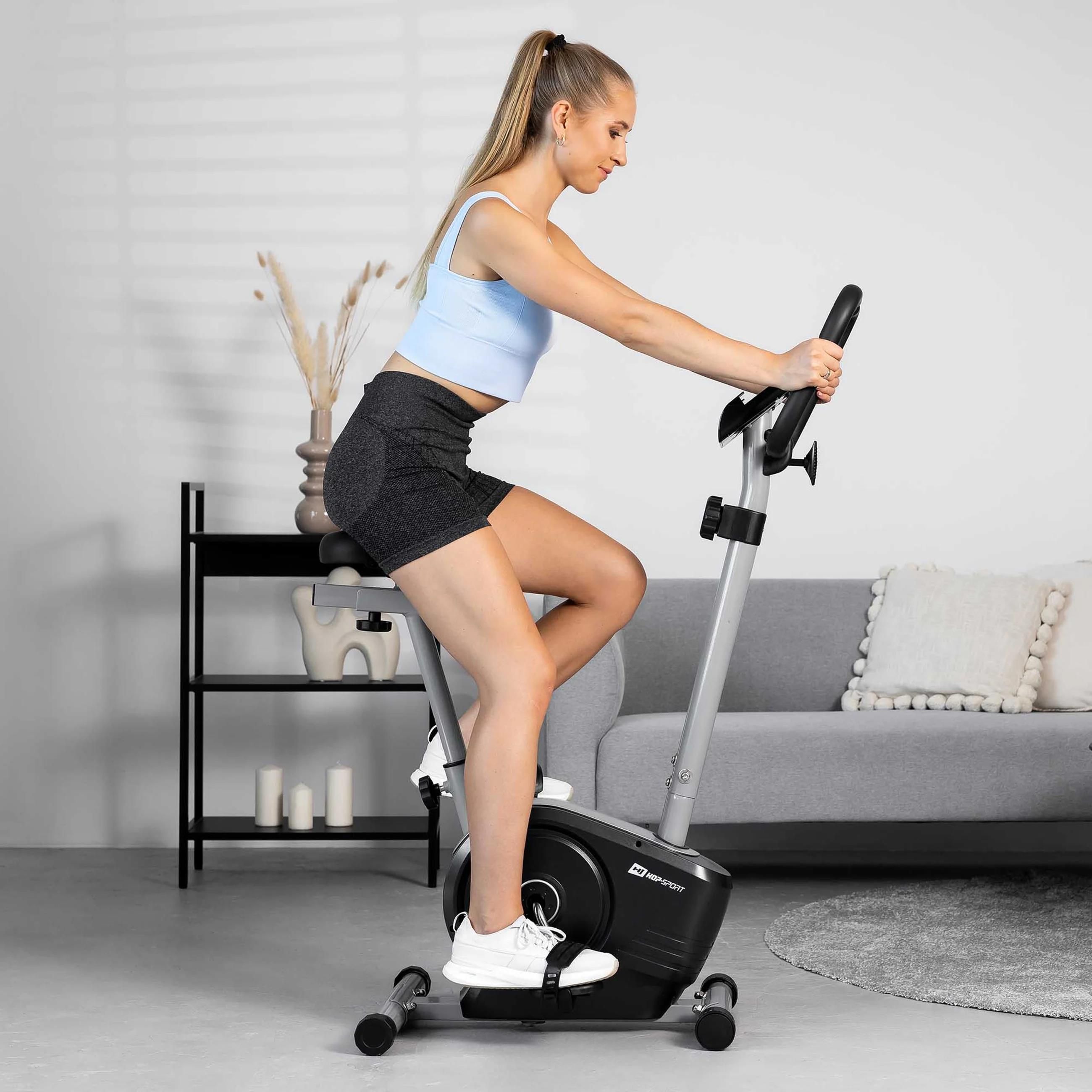 фото Велотренажер магнитный Hop-Sport HS-2050H Sonic Silver 3
