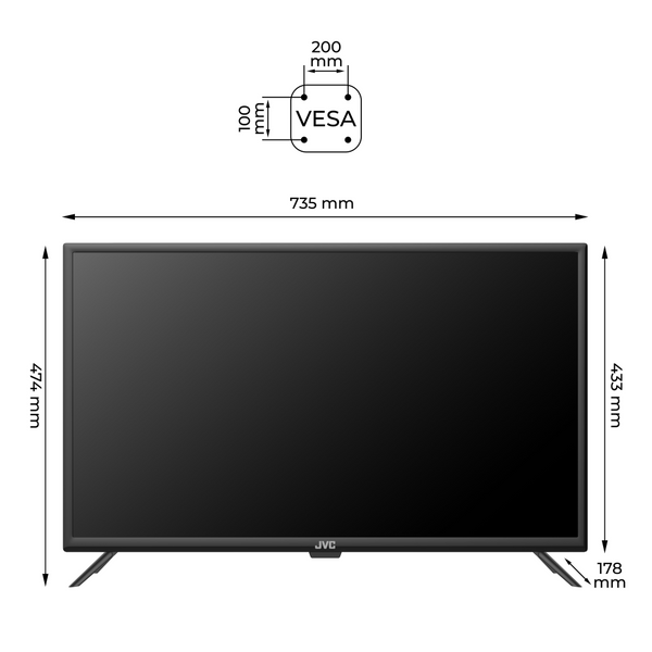Телевизор JVC LT-32MU238 1475701ua фото