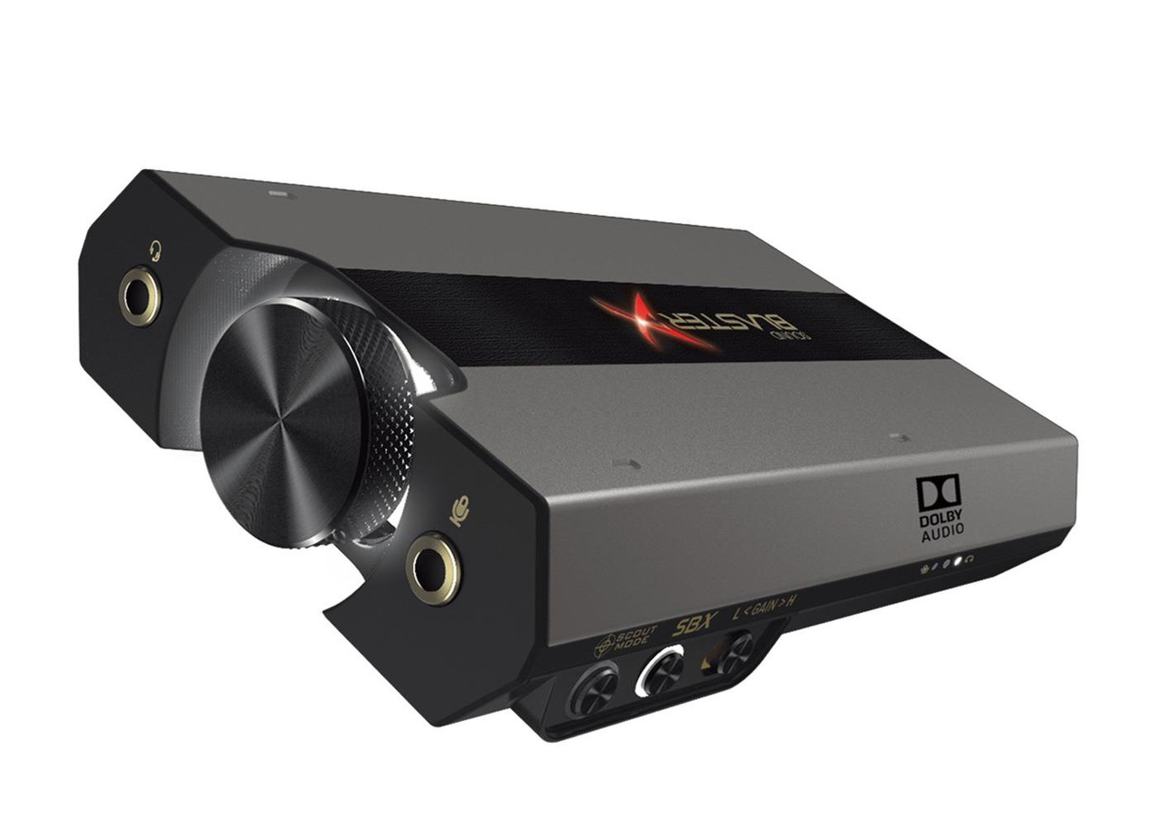 фото Звуковая карта внешняя Creative Sound BlasterX G6 (70SB177000000) 1