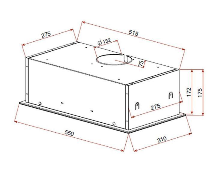 Витяжка вбудована Teka GFG2 W (40446751) 1360364 фото