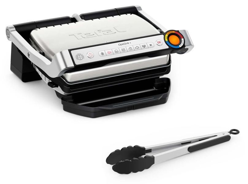 Электрогриль прижимной Tefal OptiGrill+ GC718D10 1348858 фото