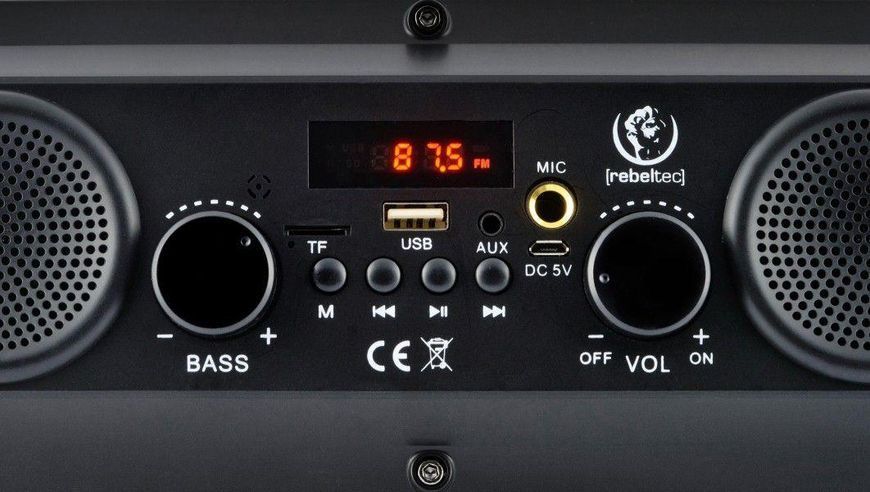 Портативна колонка Rebeltec SoundTube 190 black 1370174 фото